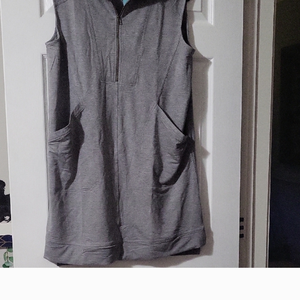 Maurice Sleeveless Romper Zip-Up